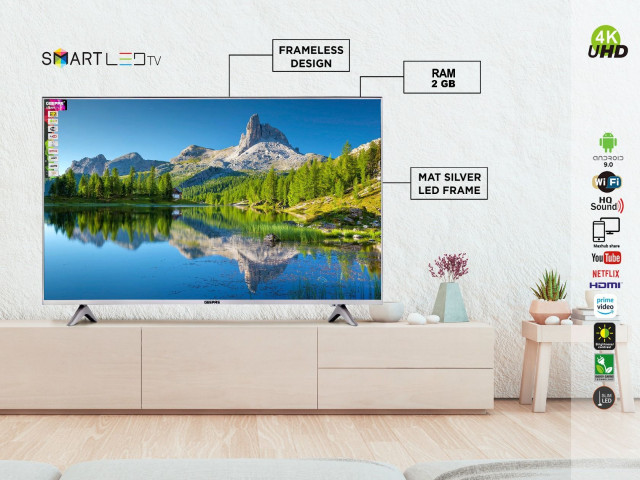 Geepas 55" Android Smart LED TV